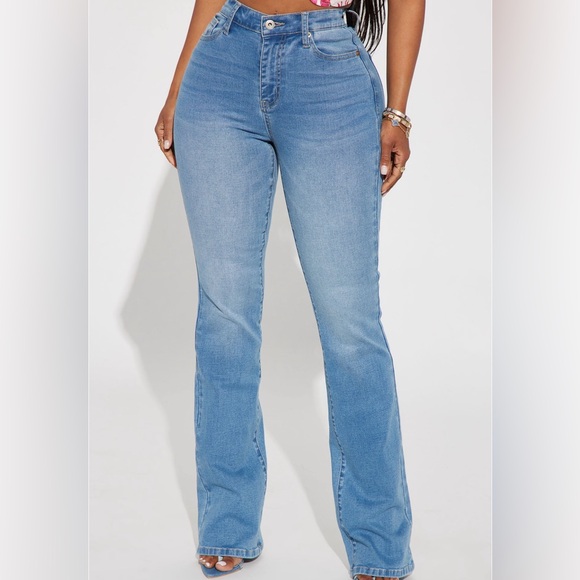 Fashion Nova Bootcut Jeans - Picture 1 of 5